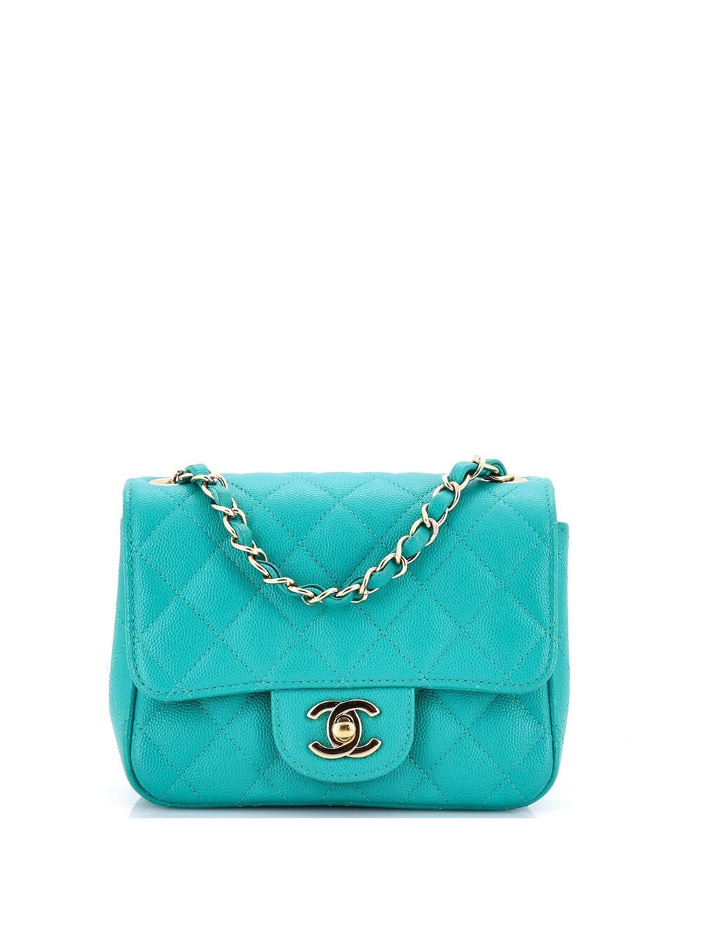 Chanel Square Classic Single Flap Bag #301772C49B